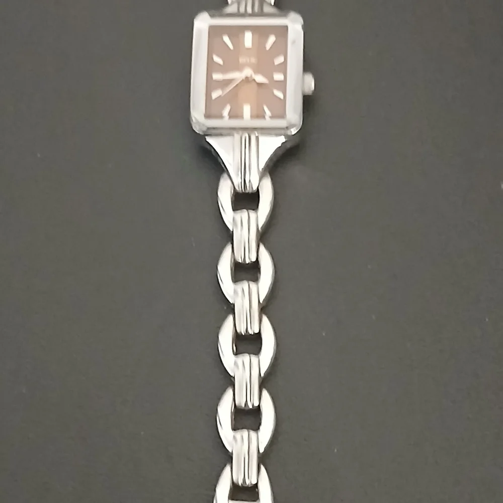 Relic Ladies Stainless Steel Quartz Watch Square Face VINTAGE
